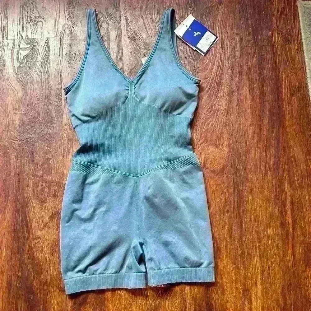 NWT JoyLab Blue Bodysuit Size Small